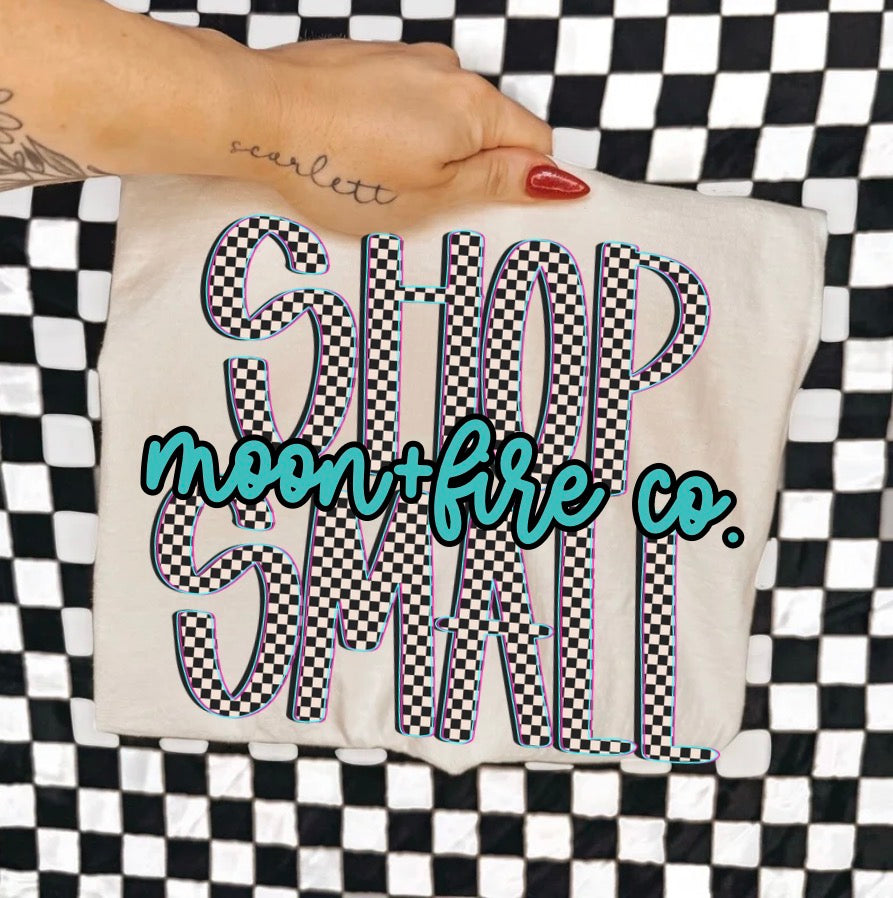 shop small custom business name