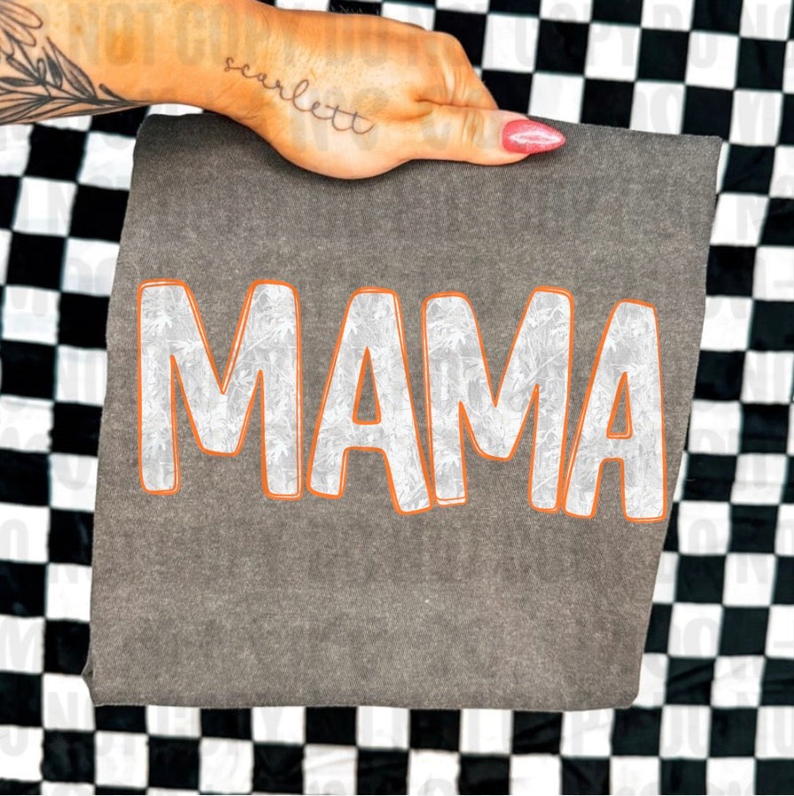mama white camo