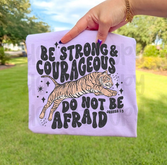 be strong & courageous