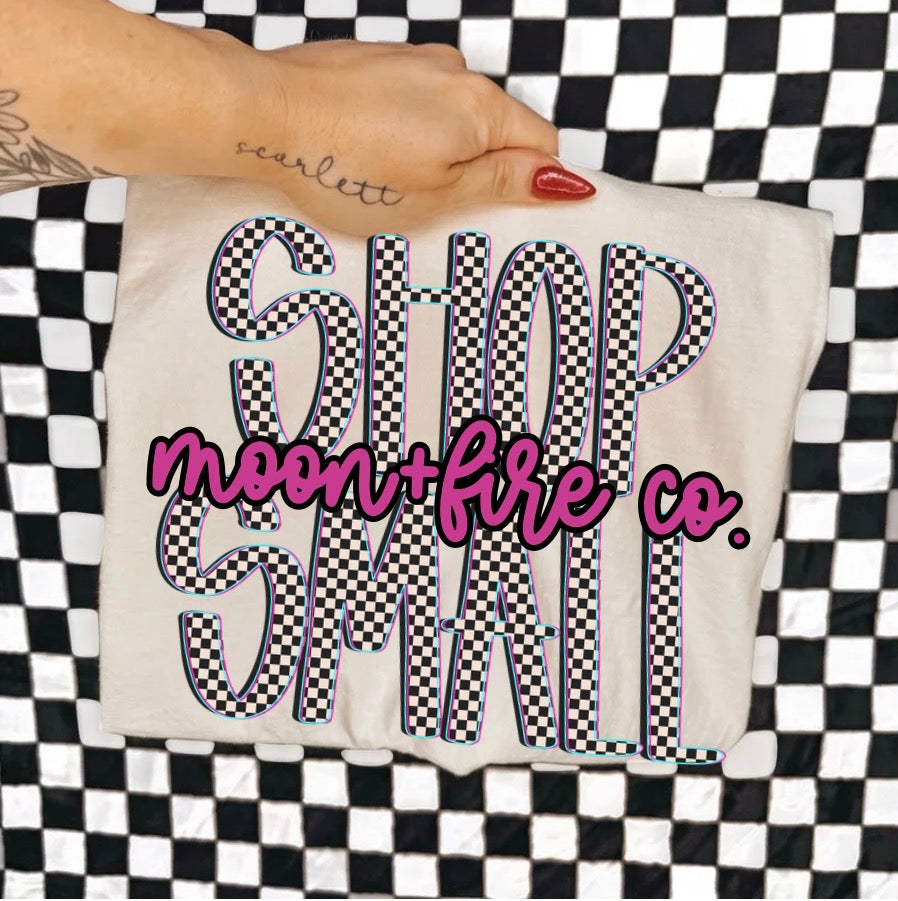 shop small custom business name