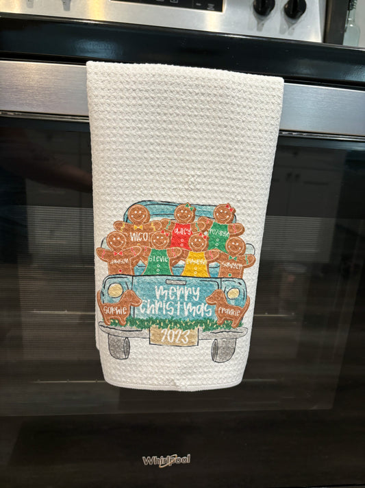 GINGERBREAD TEA TOWEL