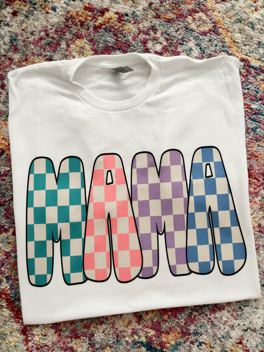 MAMA BUBBLECHECKERED