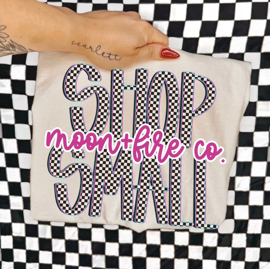 shop small custom business name