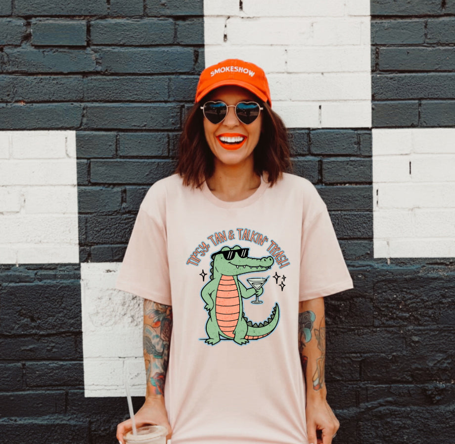 tipsy tan & talkin trash