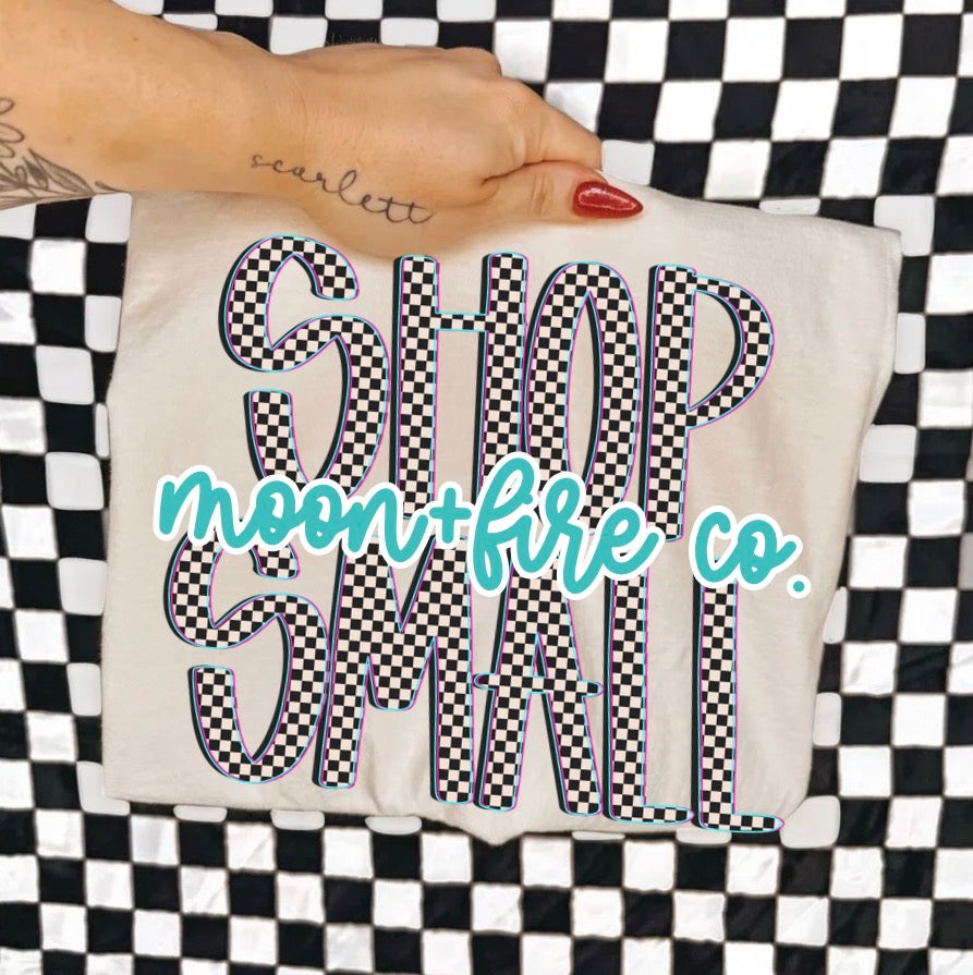 shop small custom business name