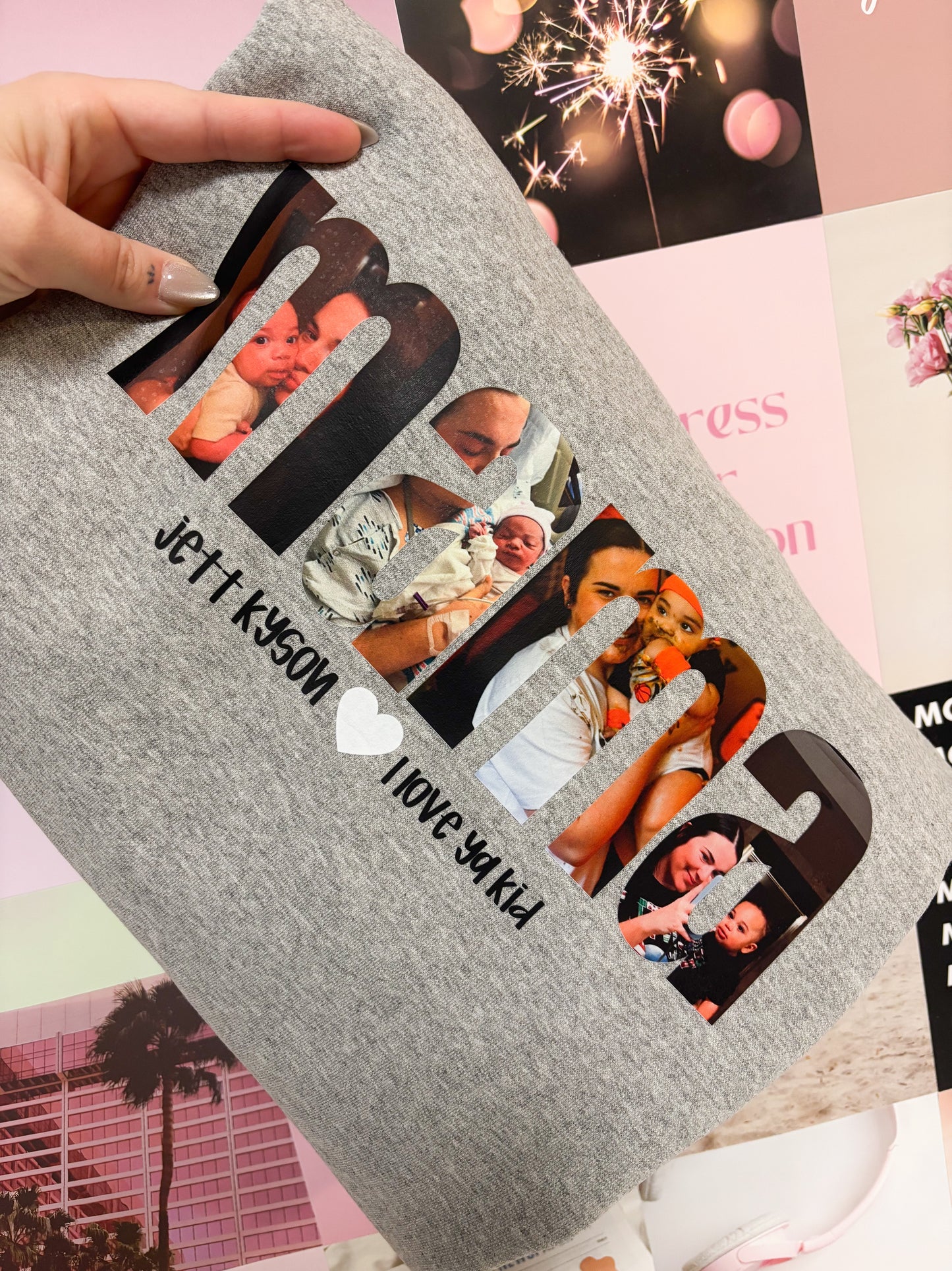 custom name + pictures