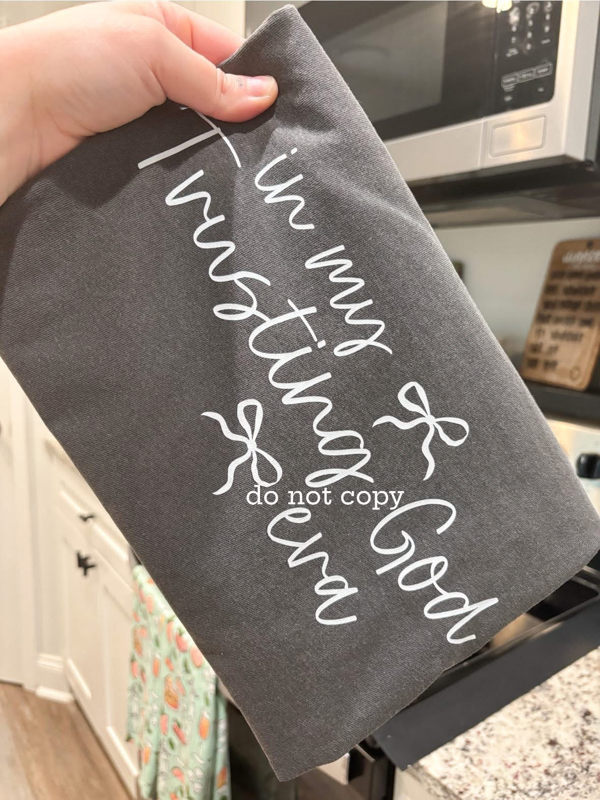 in my trusting god era