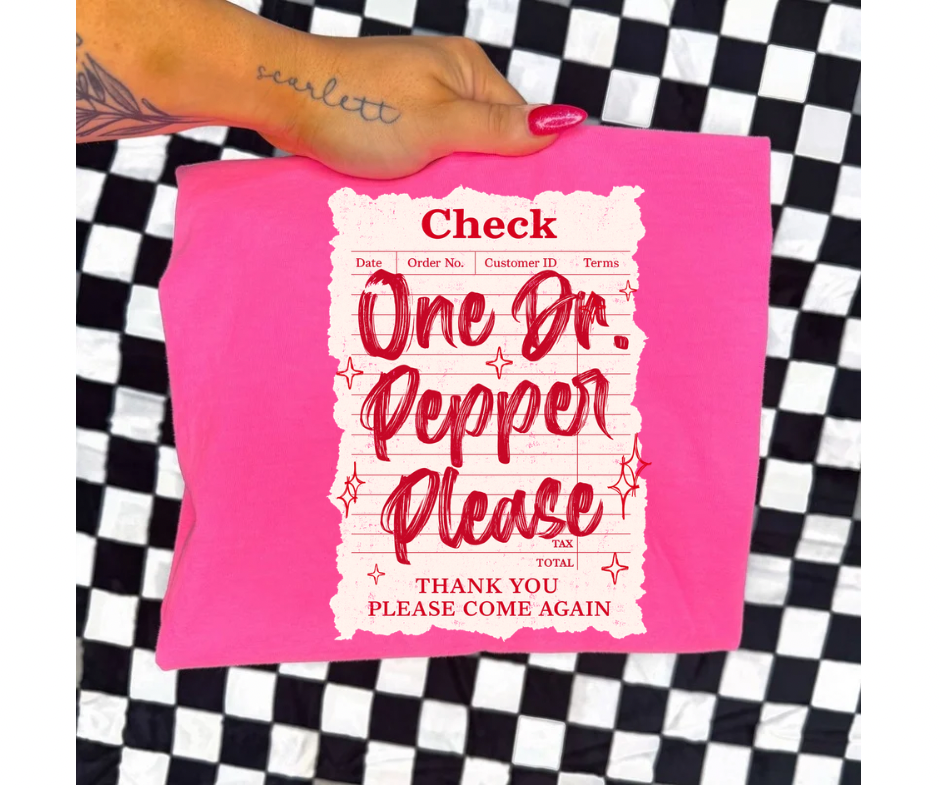 one please // coke+drpepper