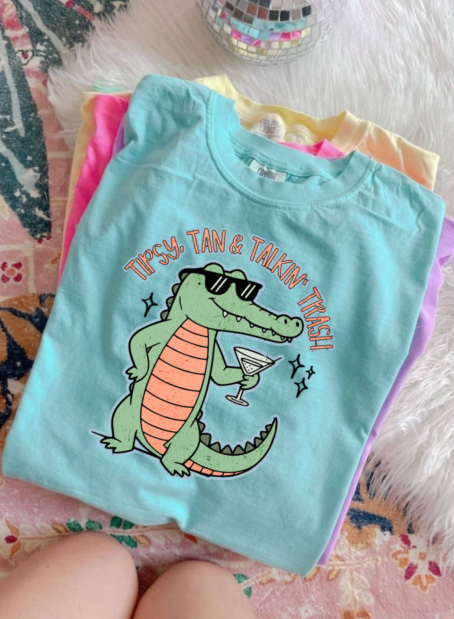 tipsy tan & talkin trash