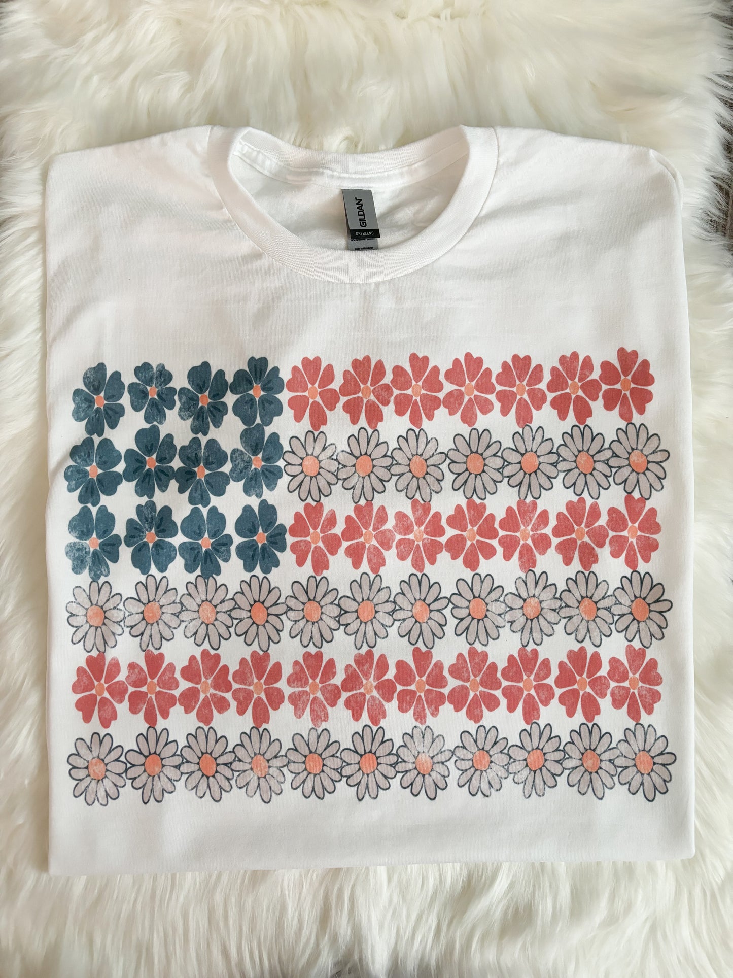 AMERICAN FLAG// floral