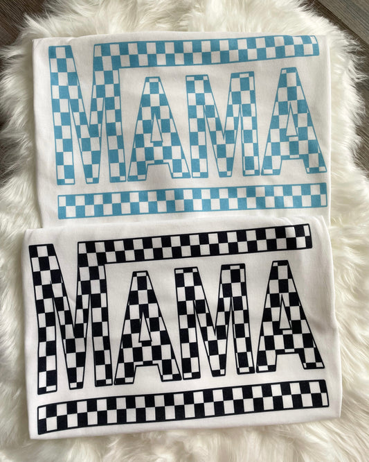 MAMA CHECKERED