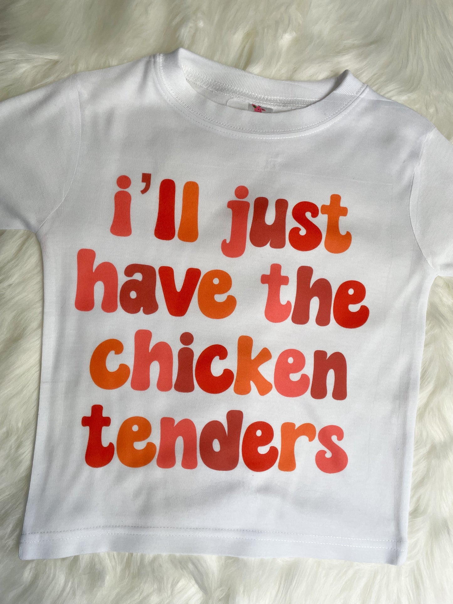 KIDS- I’LL JUST HAVE THE CHICKEN TENDERS