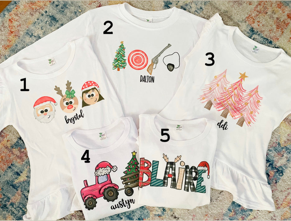 KIDS CHRISTMAS TEES