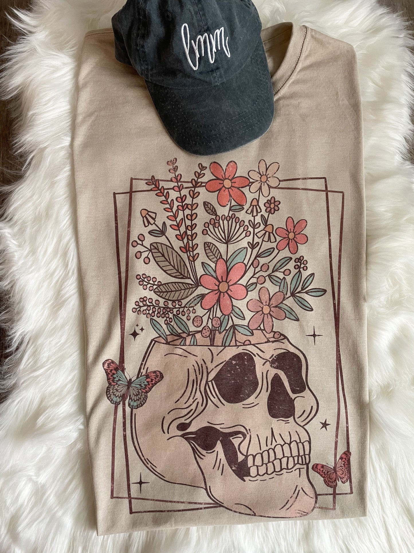 FLORAL SKULL