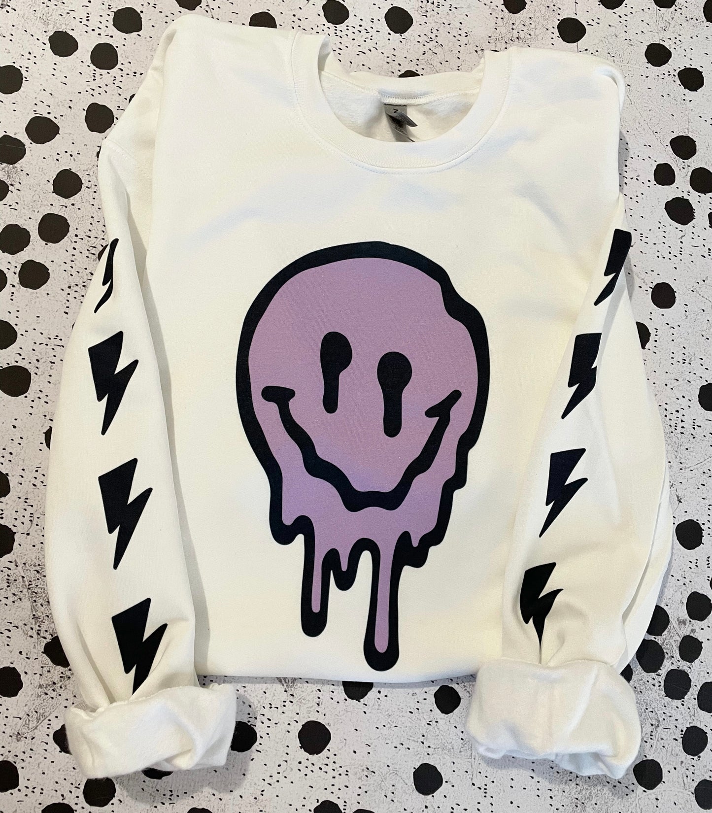 DRIP SMILEY SWEATSHIRT