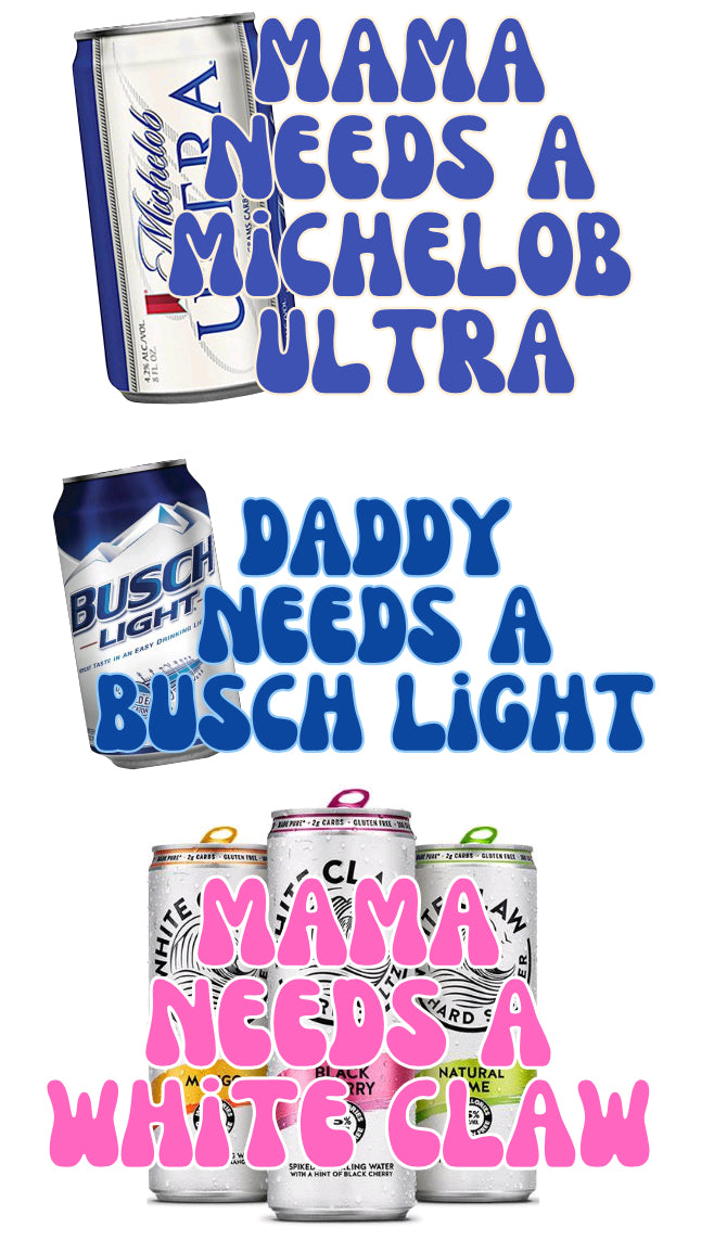 DADDY NEEDS A BEER | kids **will be a new font**