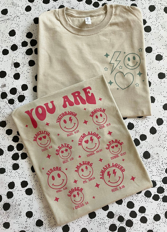 YOU ARE | smiles tee