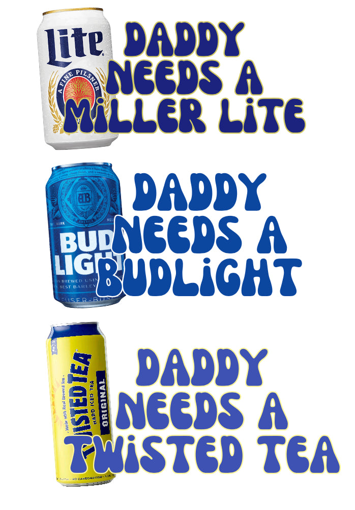 DADDY NEEDS A BEER | ADULT will be a new font